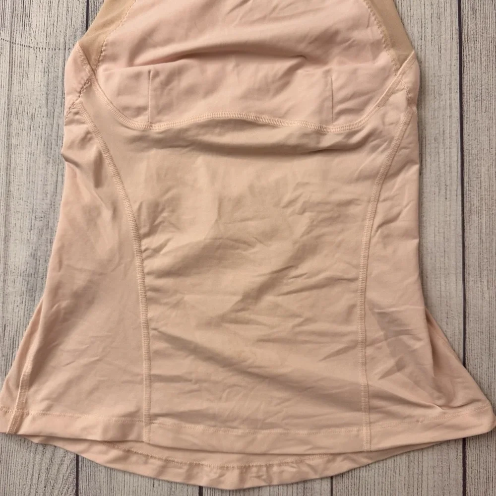 Lululemon Run Make It Count Tank Parfait Pink Size 6 Racerback Mesh Yoga